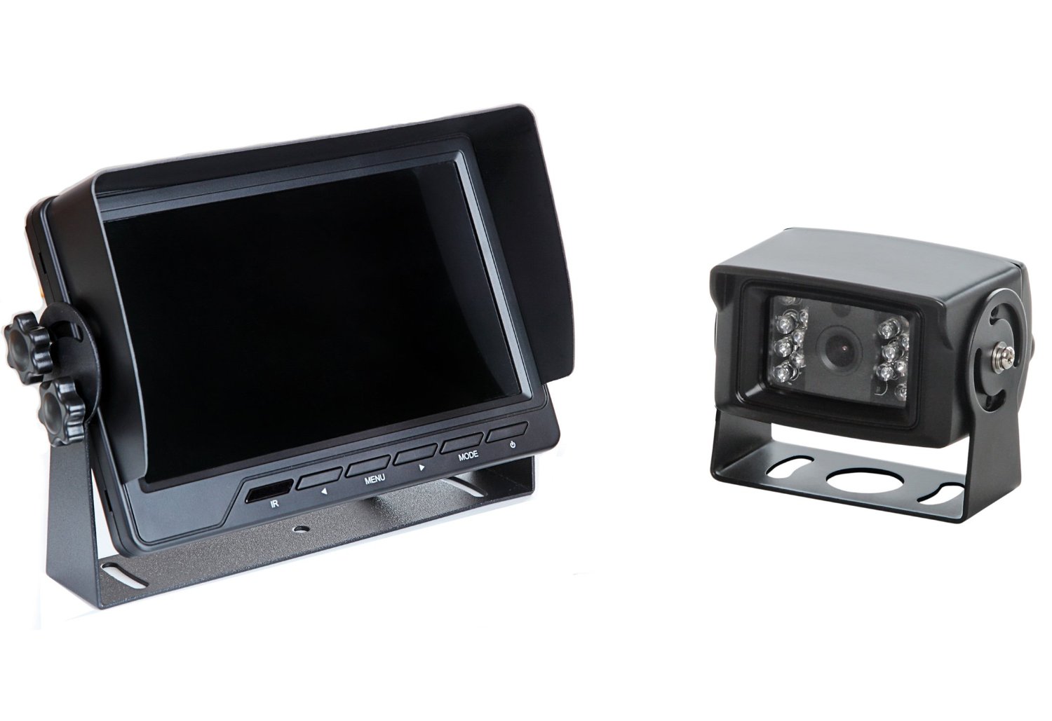 7 Zoll Farbmonitor LKW 4Pin 10M DE+ RÜCKFAHRSYSTEM Mit Monitor
